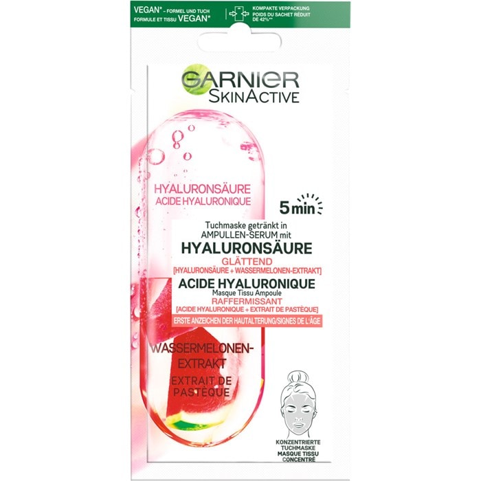 Ampullen Tuchmaske Wassermelonen-Extrakt