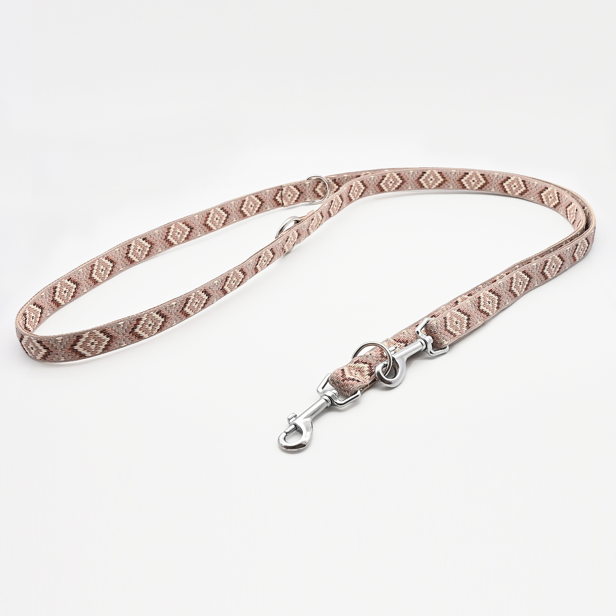 THE DOG IDEA Hundeleinen THE DOG IDEA Boho-Chic Hundeleine Nude 2 m