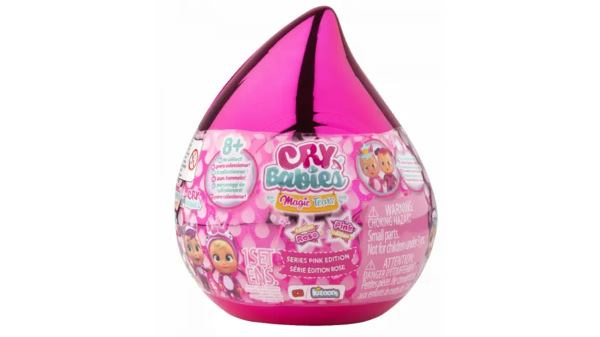 IMC Toys - Cry Babies Magic Tears Pink Edition