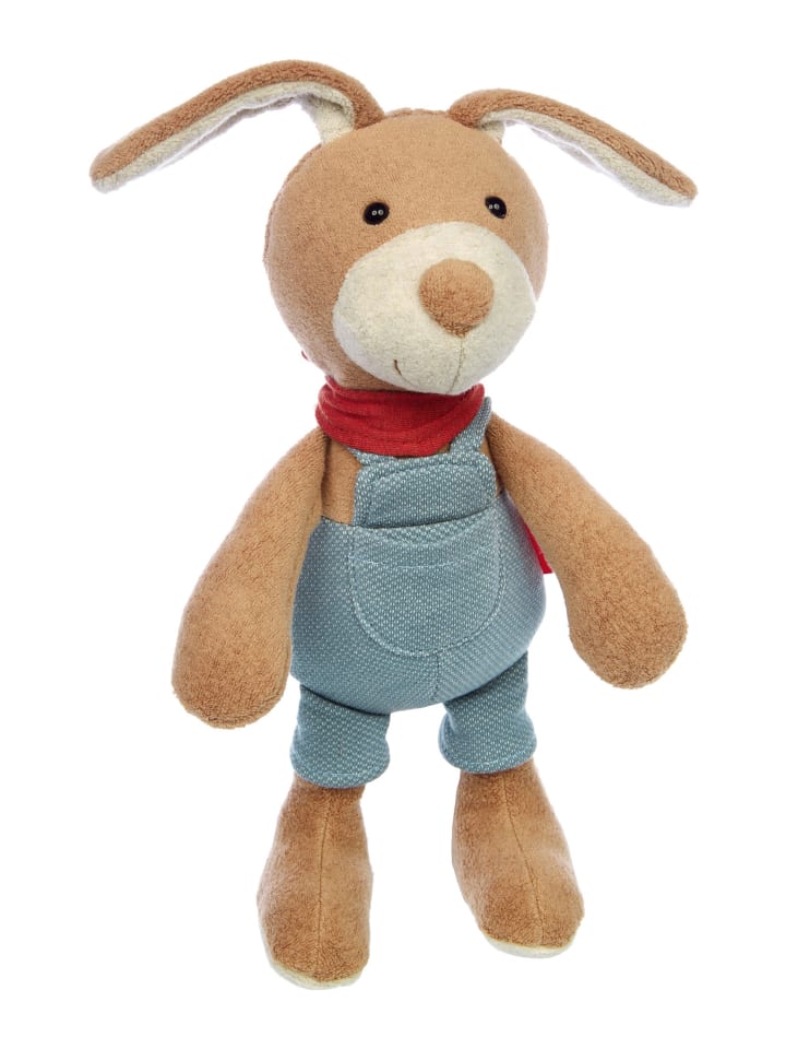 Sigikid Kuscheltier Latzhosen Hase, blau Sweety Plüschtier in blau günstig kaufen onesize