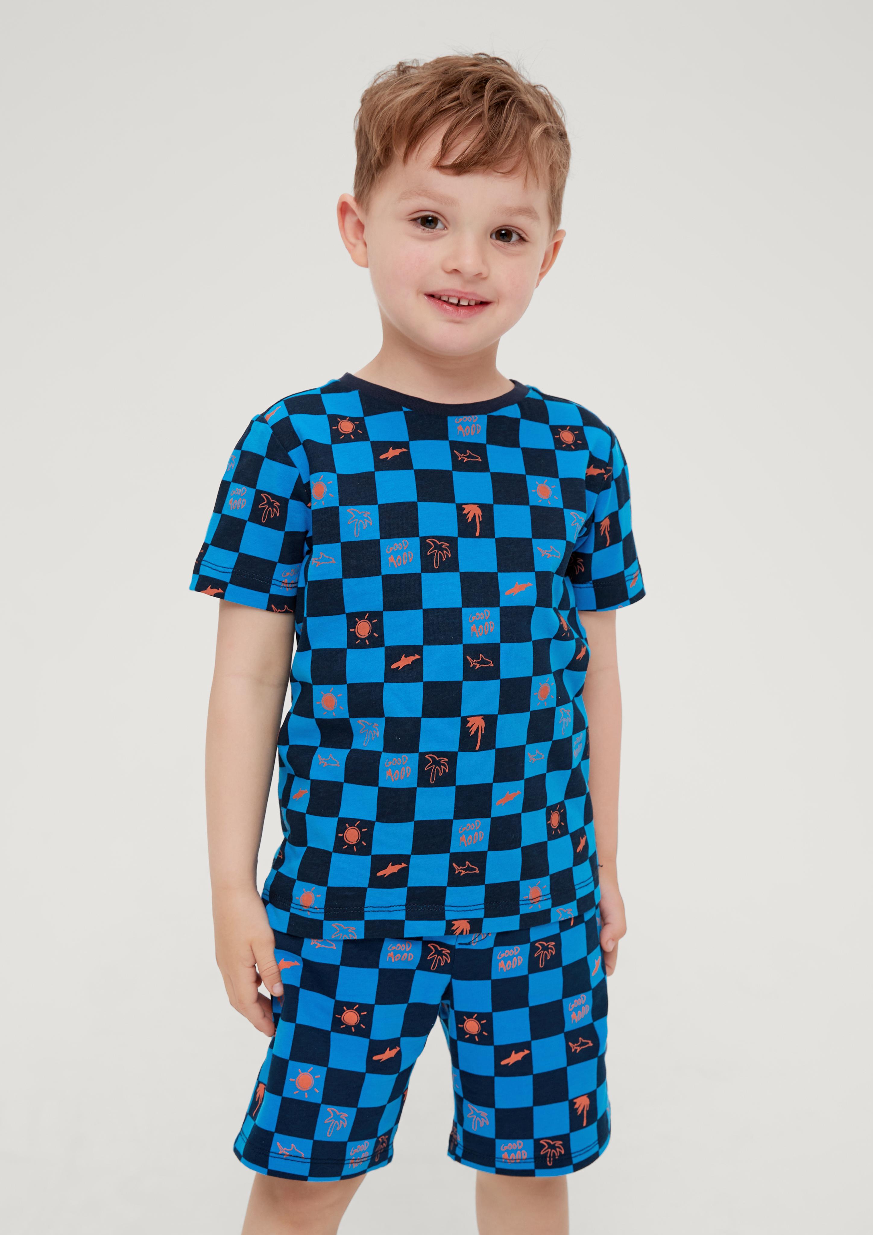 T-Shirt mit Karo-Muster  2130693-59A0