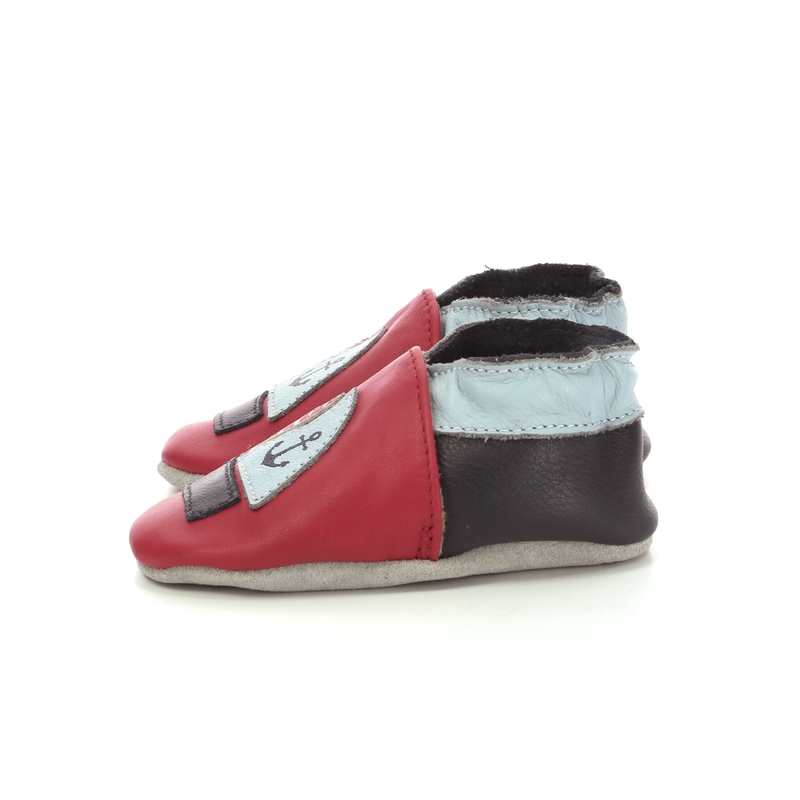 Chaussons cuir French Boat