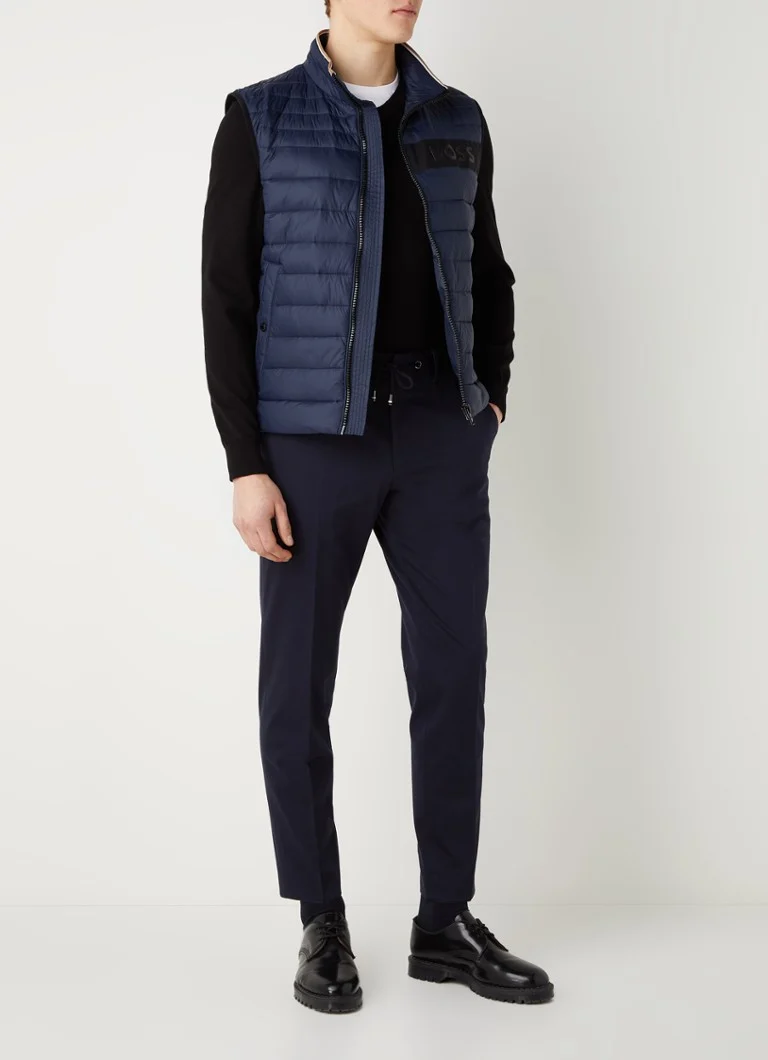 Vestă matlasată HUGO BOSS Darolan cu buzunare laterale