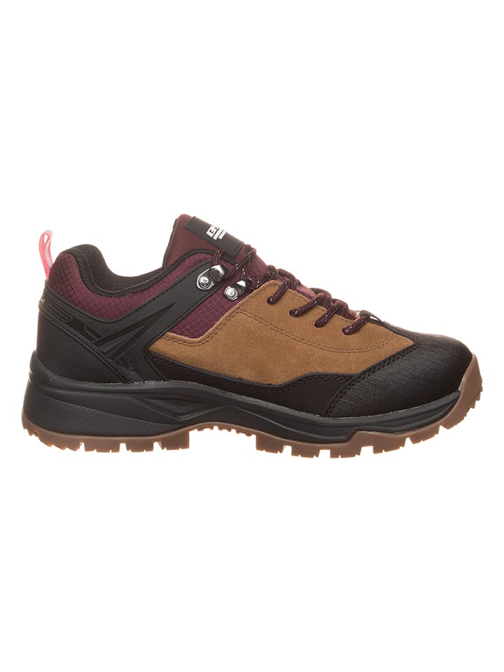 Icepeak Trekkingschuhe in Hellbraun/ Lila/ Schwarz günstig kaufen