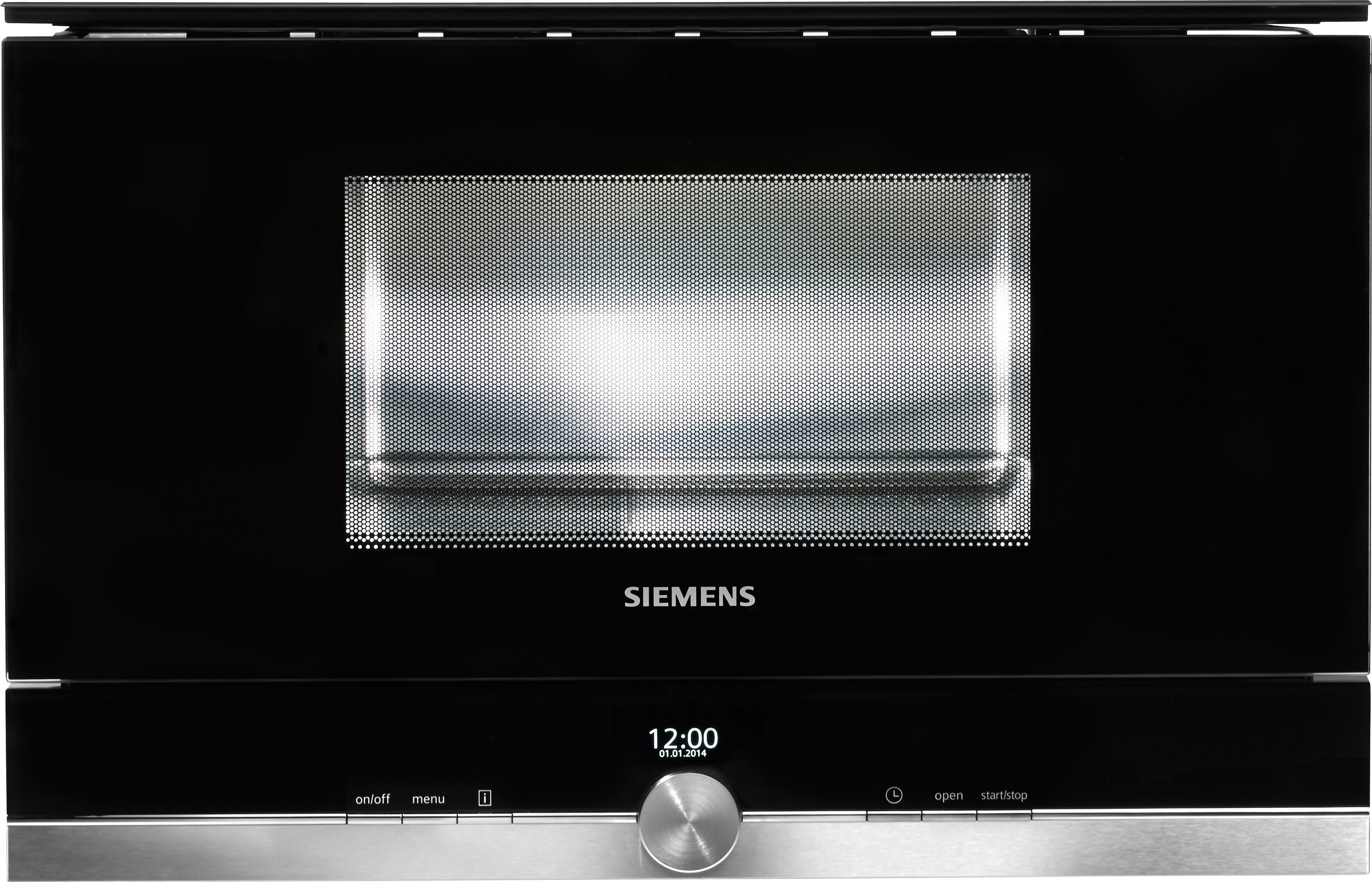 SIEMENS Einbau-Mikrowelle BE634RGS1, Grill, Mikrowelle, 21 l