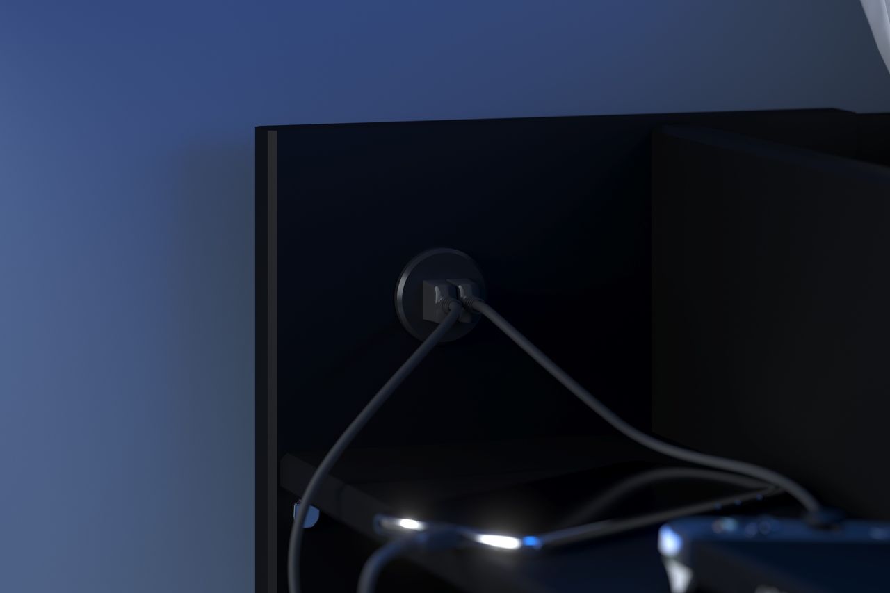 Parisot Gaminghochbett Online 1 inkl.LED Beleuchtung mit Farbwechsel