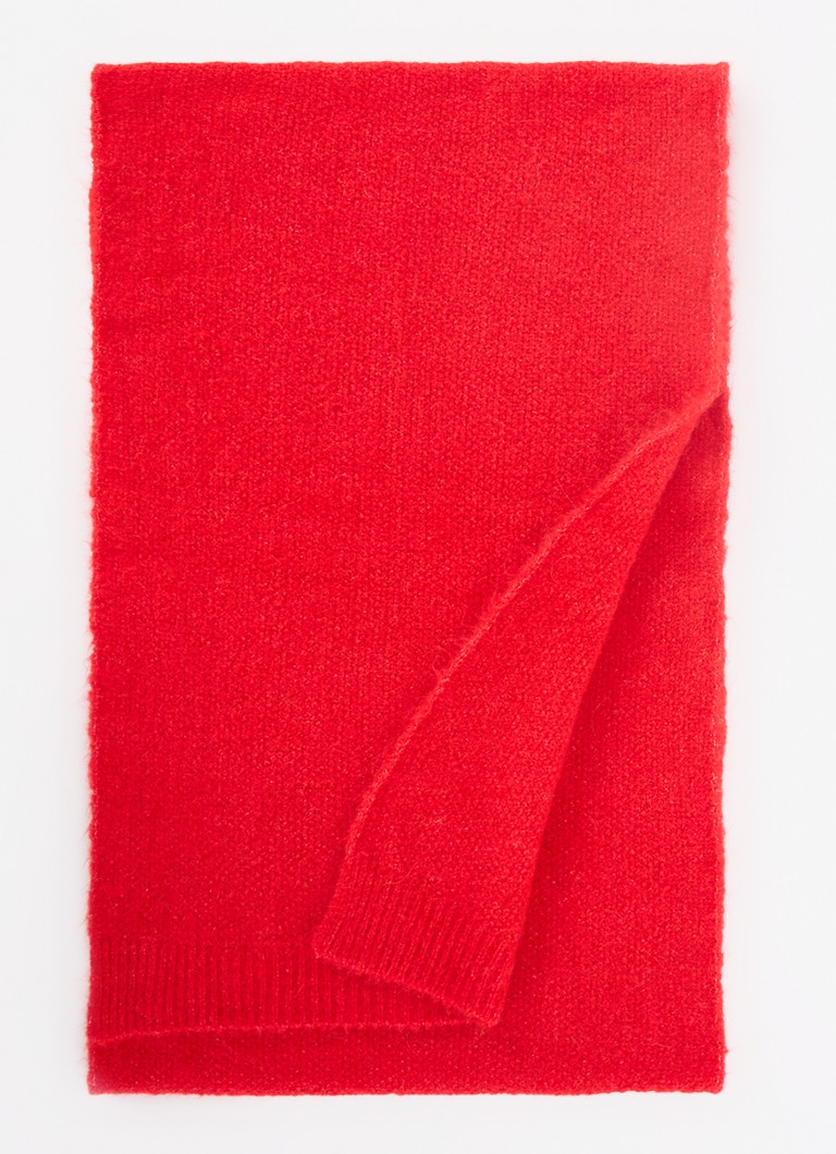 Sciarpa vintage americana in misto lana di alpaca, 195 x 40 cm