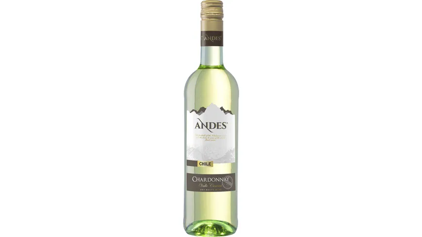 Andes Chardonnay Chile QbA, trocken 750 ml