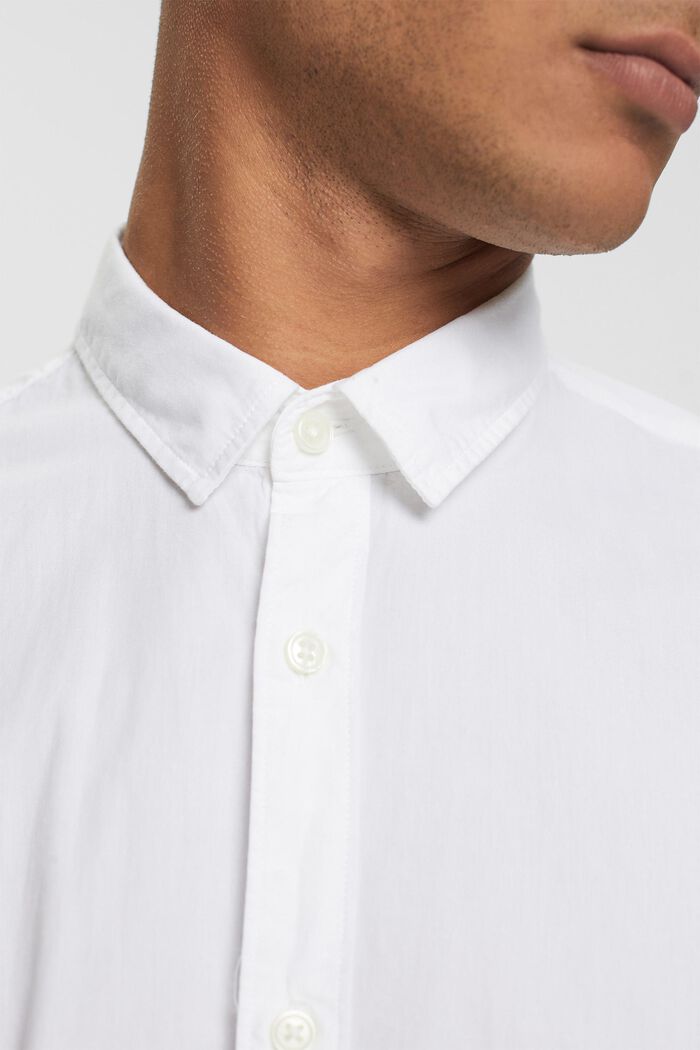 Nachhaltiges Baumwollhemd Slim Fit