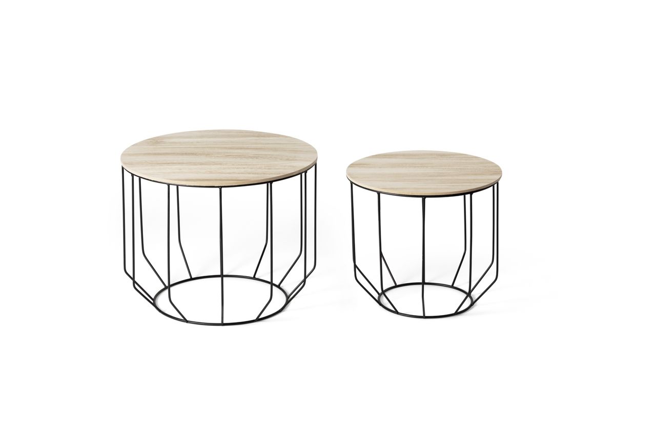Lifa Living Beistelltisch Ulrik - 2er Set