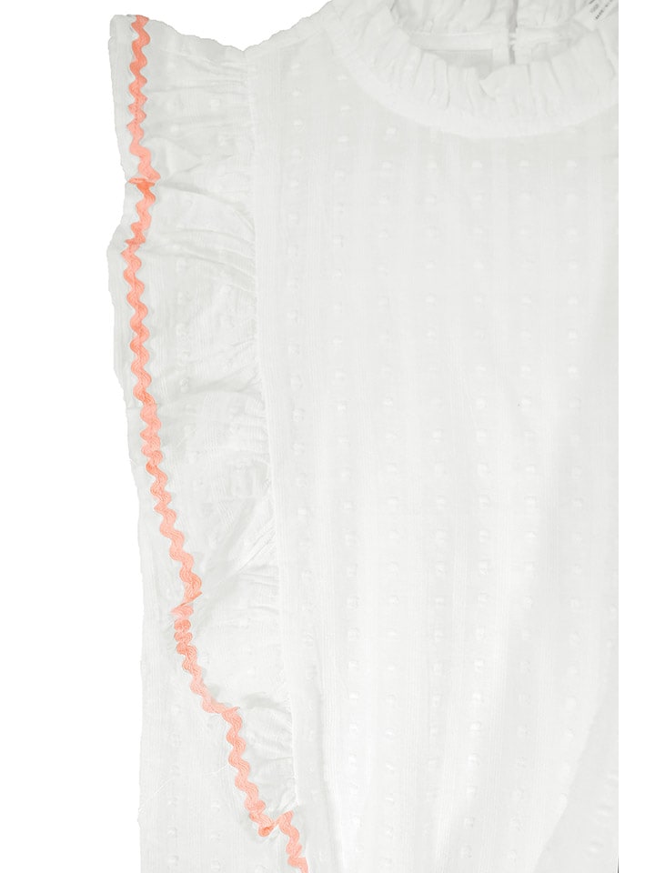 B.Nosy Bluse in Weiß/ Orange günstig kaufen
