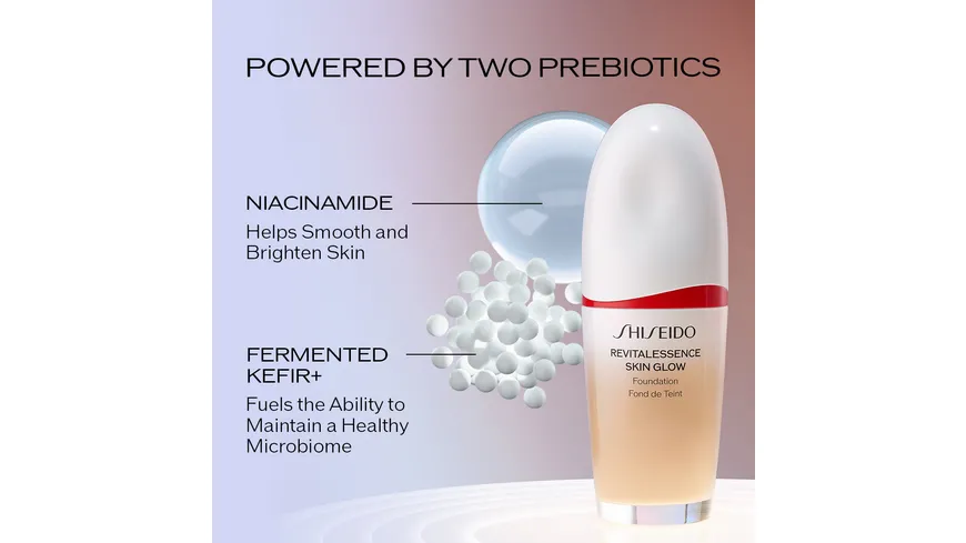 SHISEIDO Glow Foundation 30 ml 210 - Birch