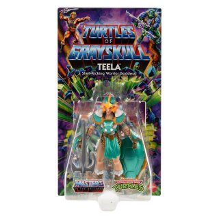 MOTU x TMNT: Turtles of Grayskull Actionfigur - Teela
