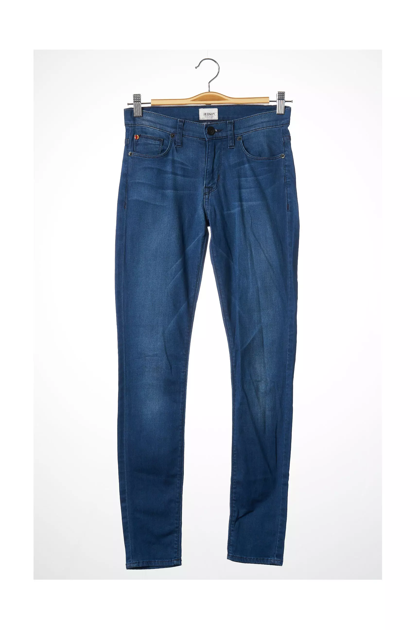 Hudson Pantalon7 8 Femme couleur bleu