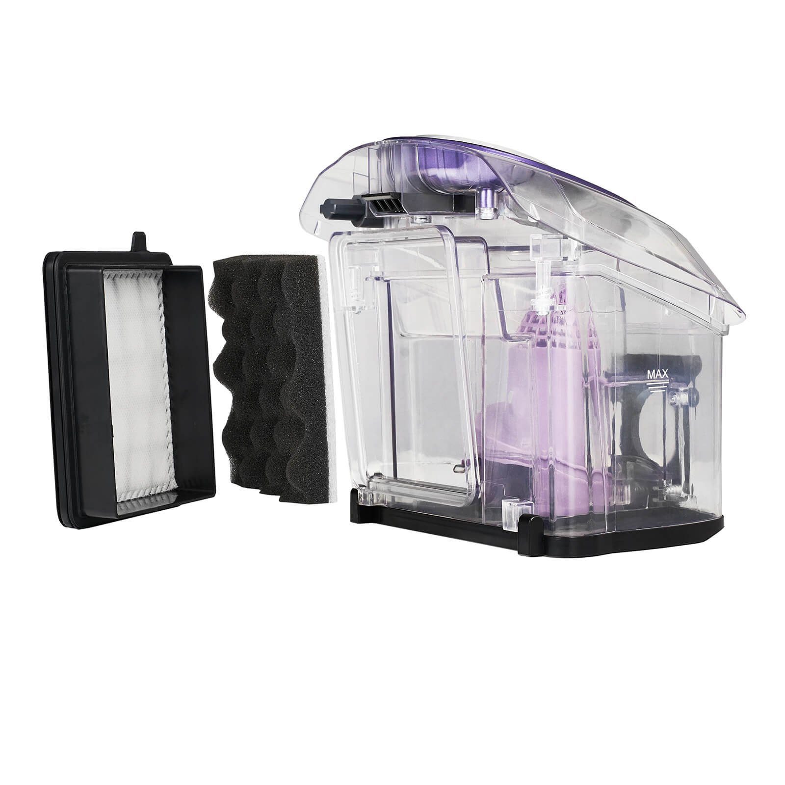 Balter Bodenstaubsauger Orion X3, Staubsauger Beutellos, Zyklon Max 1000W HEPA Lila