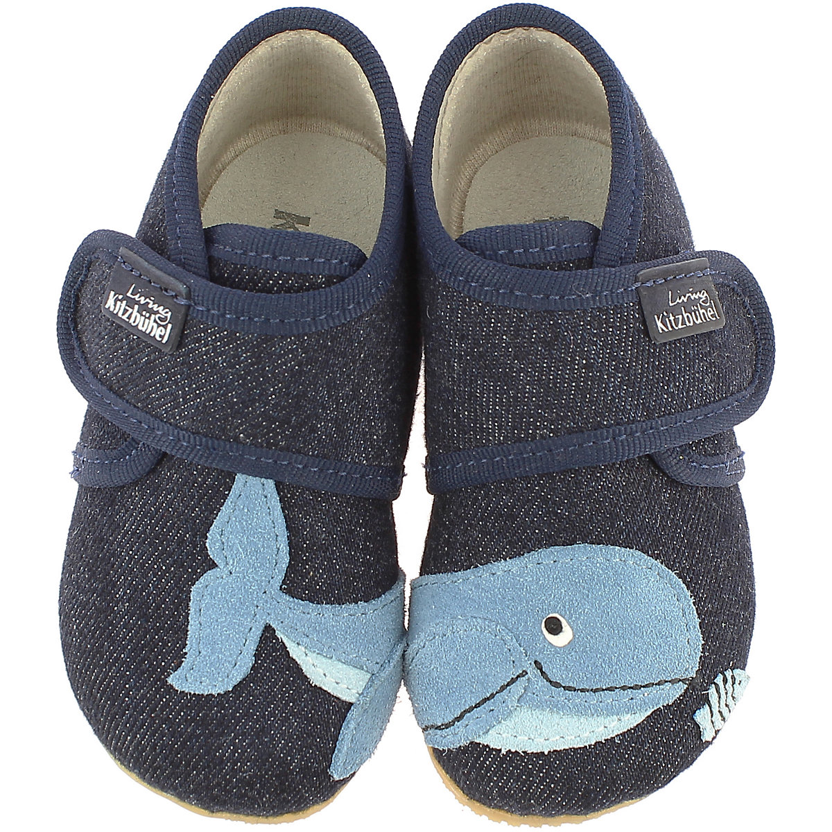 Baby Hausschuhe DELPHIN für Jungen