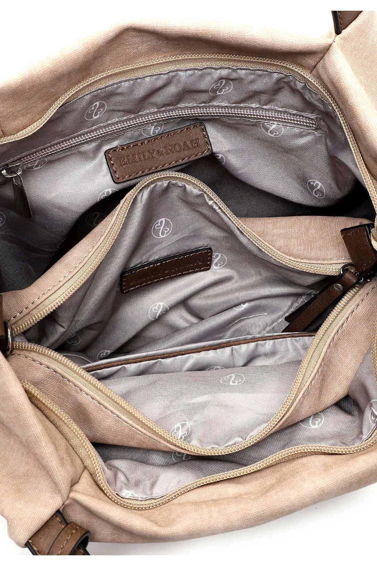 Emily & Noah  Handtasche - Beige - Unifarben