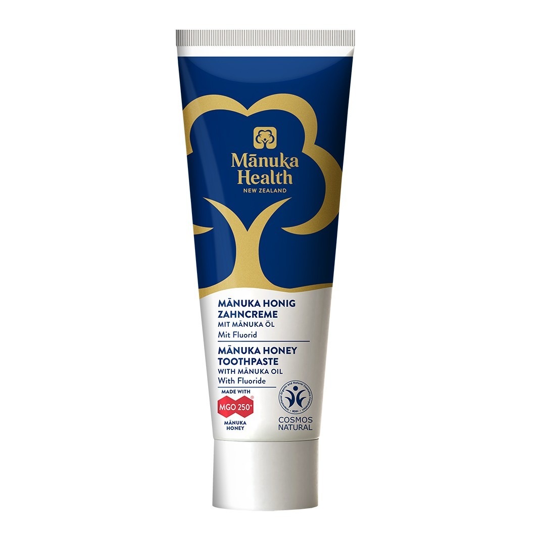 Manuka Honig Zahncreme mit Manuka Öl und Fluorid