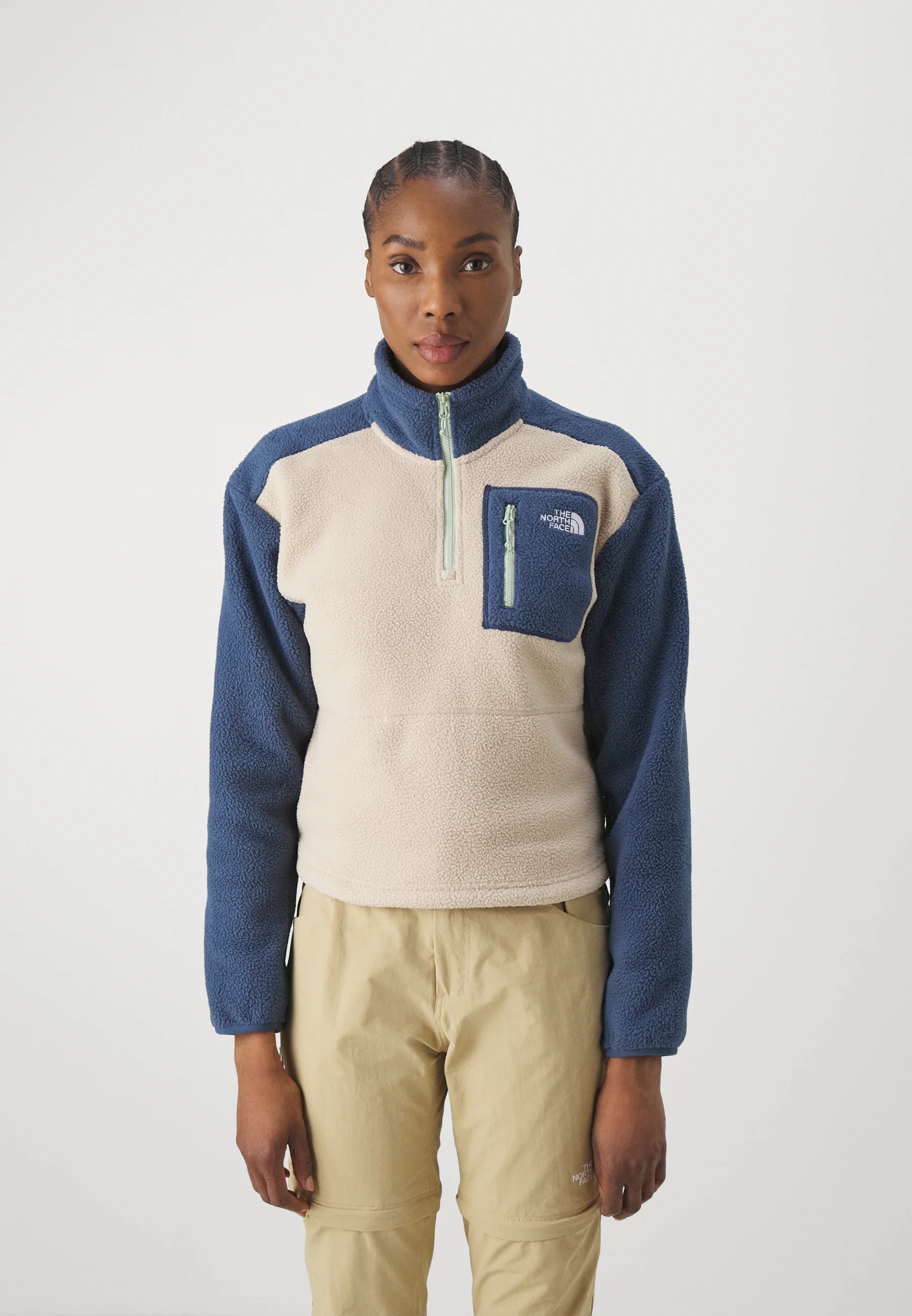 The North Face YUMIORI ¼ ZIP - Sudadera de forro polar