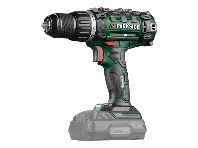 Furadeira/Parafusadeira sem fio PARKSIDE® PABS 20-Li G8, 20 V