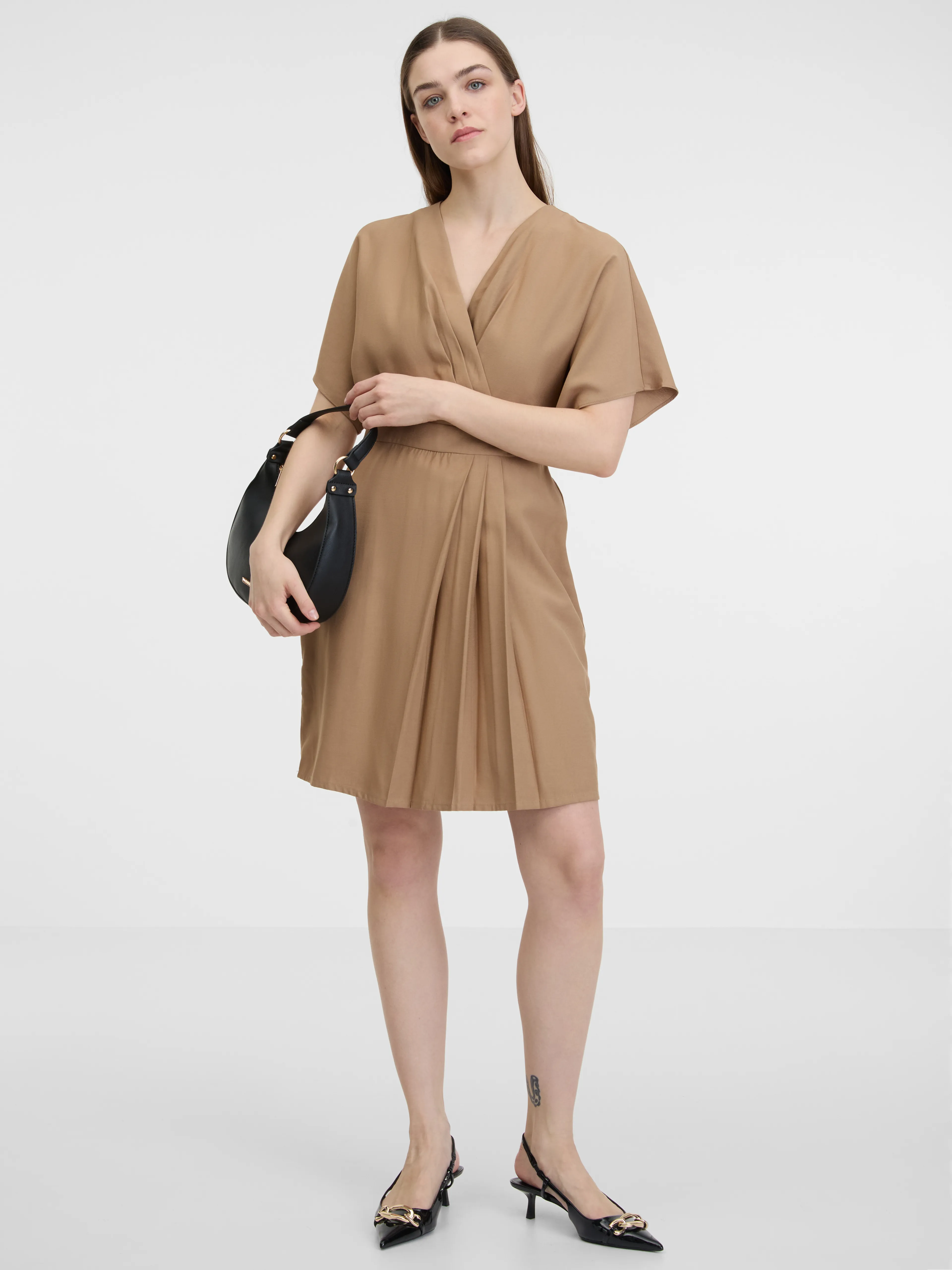 Braunes Damenkleid ORSAY