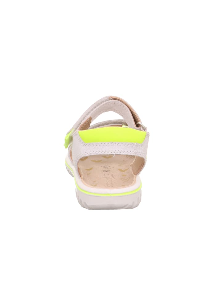 superfit Sandale SPARKLE in Weiß/Gelb günstig kaufen