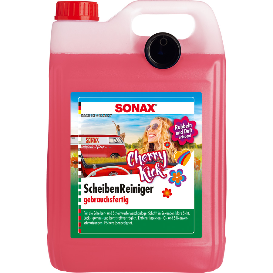 Sonax ScheibenReiniger Cherry Kick, gebrauchsfertig, 5 l - ATU