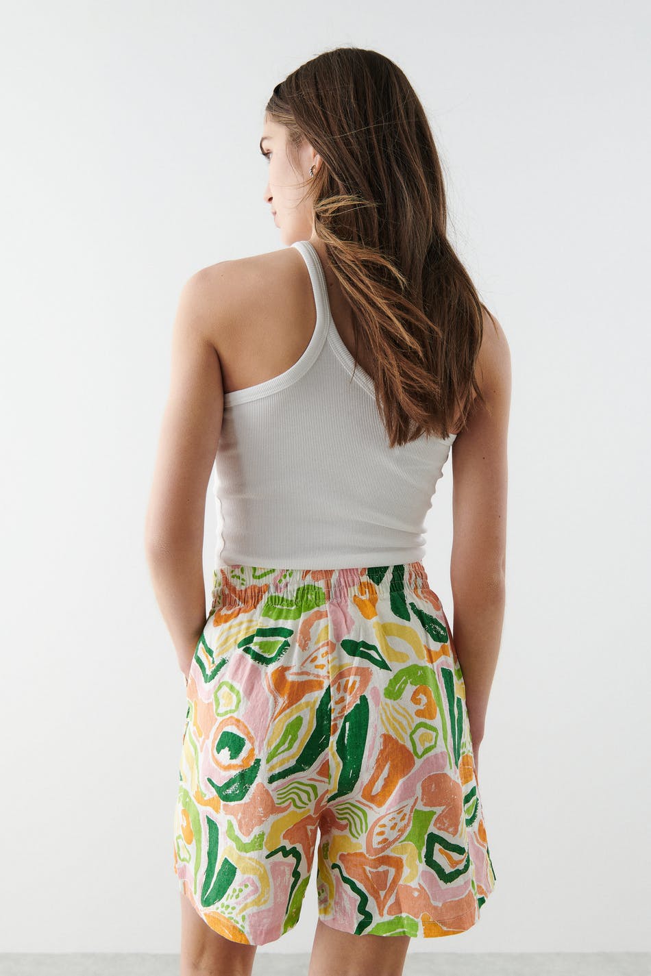 Disa linen shorts