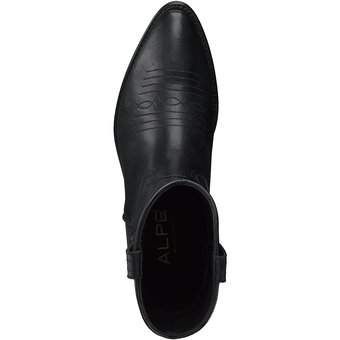 Alpe Woman Cowboy Boots in schwarz
