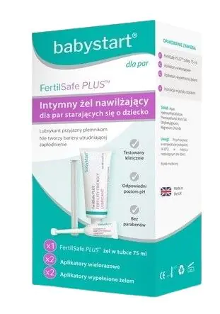 FertilSafe Plus, intim fugtighedsgel til par, der prøver at få børn, sæt