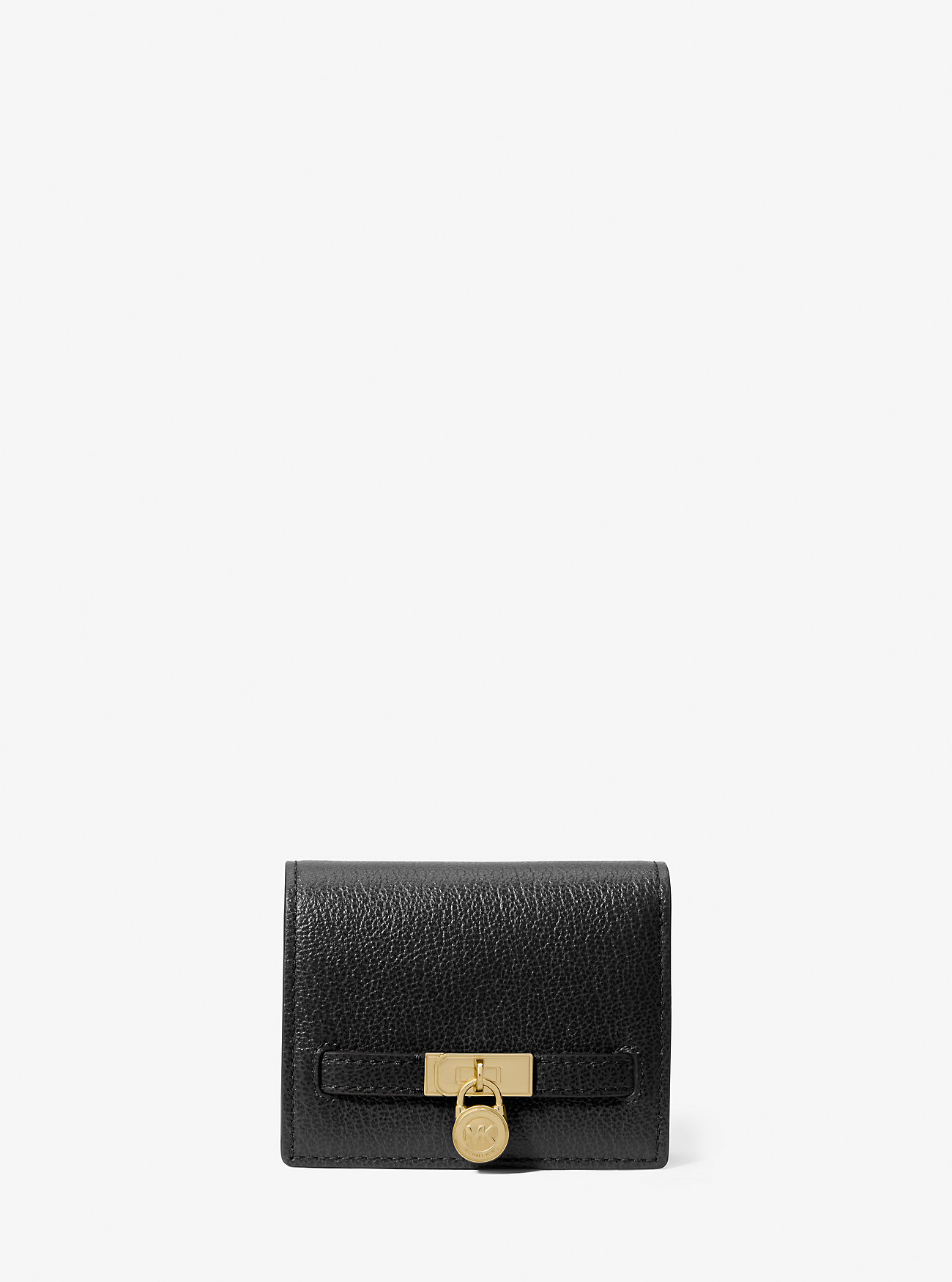 Hamilton Moderne Small Leather Wallet - BLACK