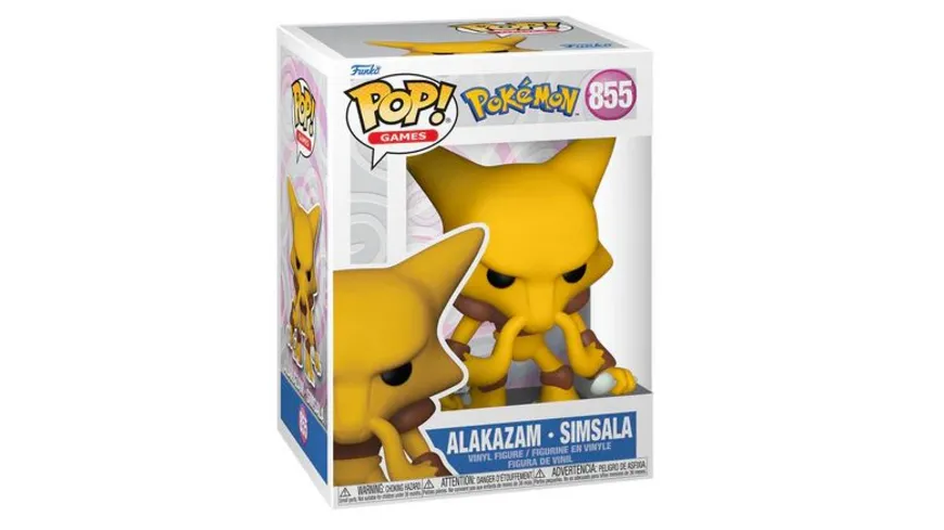 Funko - POP! - Pokemon Alakazam - Simsala Vinyl Figur