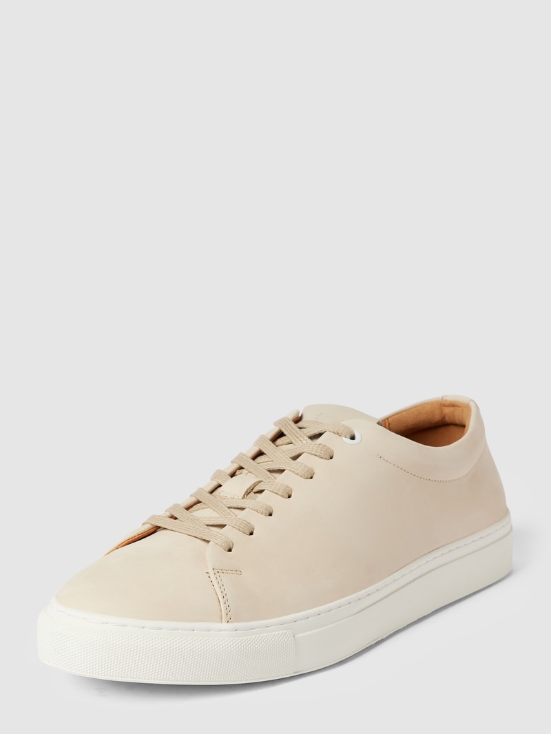 Sneaker mit Schnürverschluss Modell 'LAURO' in beige