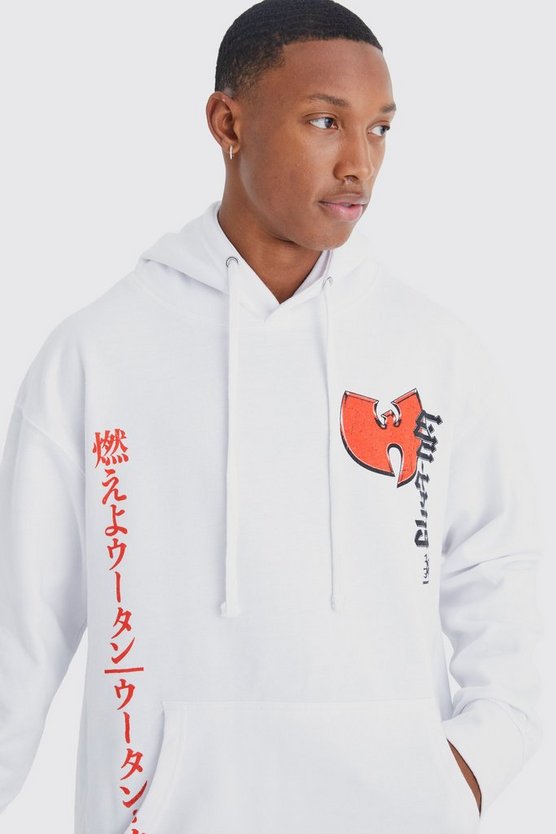 Oversize Hoodie mit lizenziertem Wu Tang Print