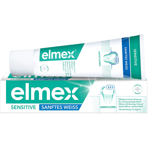 ELMEX SENSITIVE sanftes Weiß Zahnpasta  75 ml  Zahnpaste
