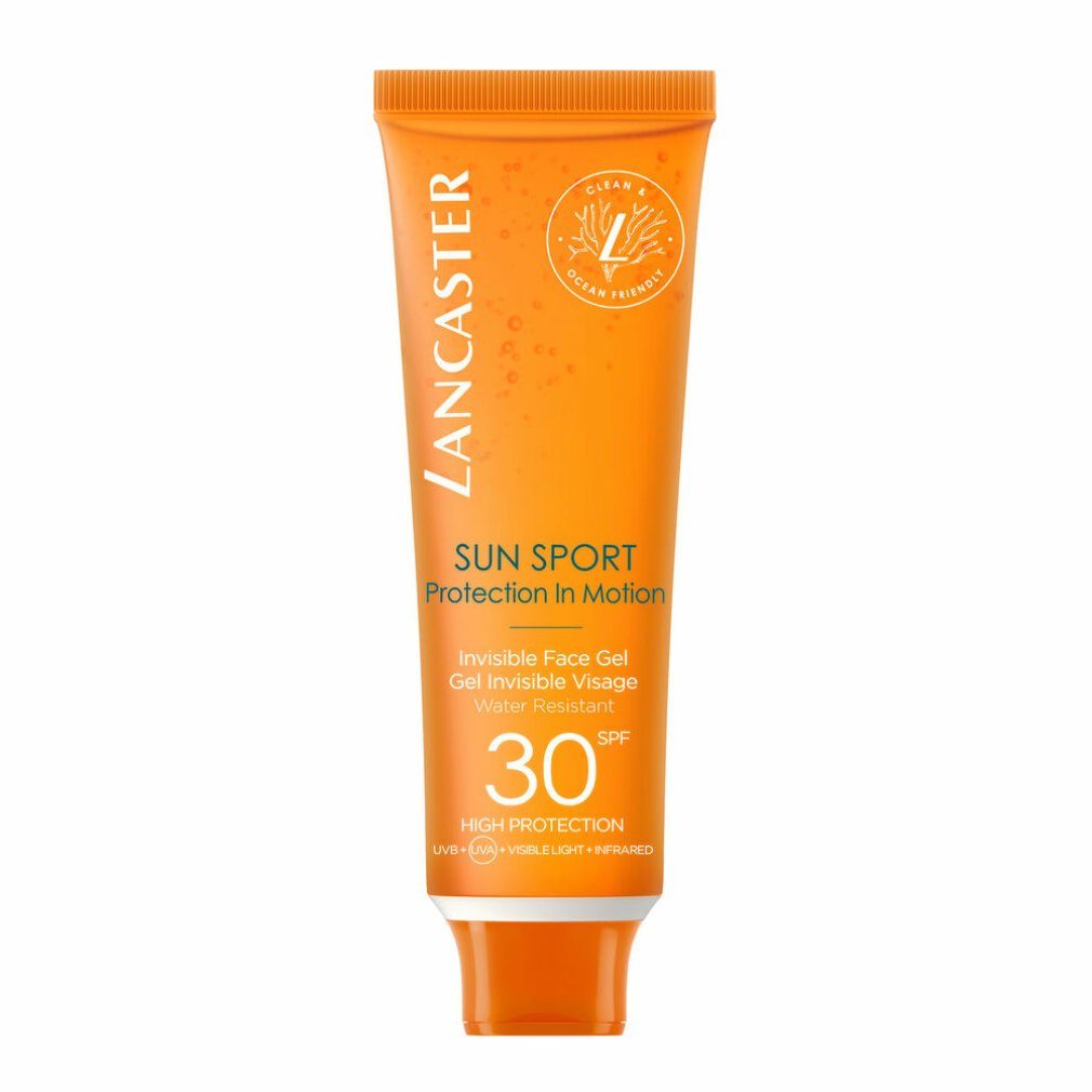LANCASTER Sonnenschutzpflege SUN SPORT invisible gel face SPF30 50 ml