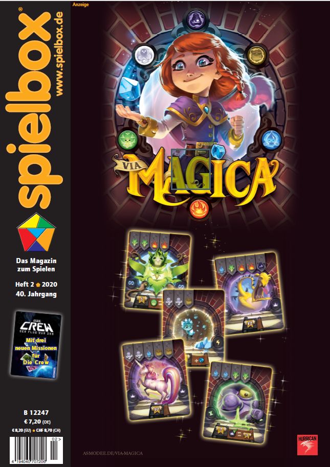 spielbox 2020 Heft 2 (inkl. Mini-Erw. für Die Crew)