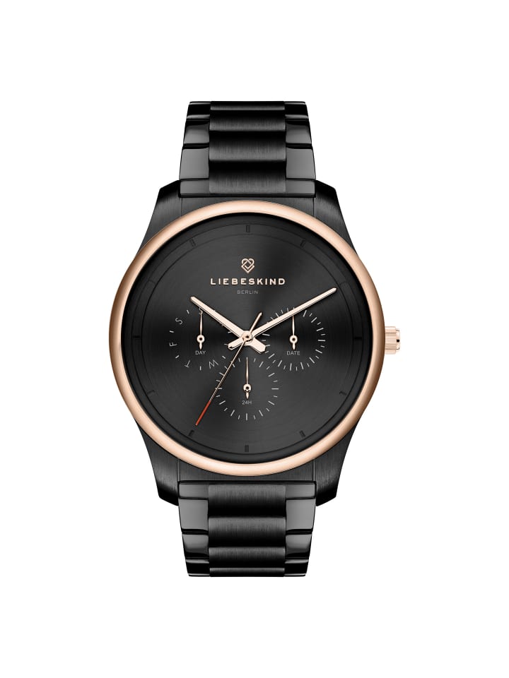 LIEBESKIND BERLIN Armbanduhr in schwarz günstig kaufen onesize