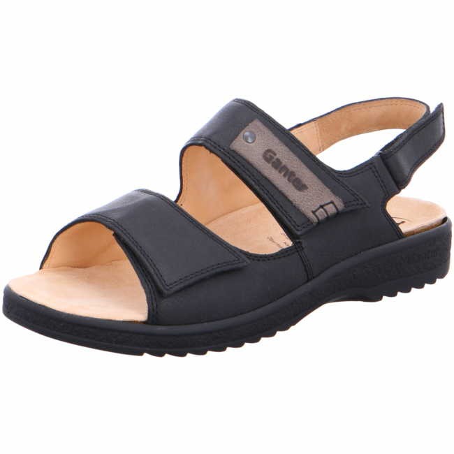 GANTER Komfort Sandalen schwarz Holger