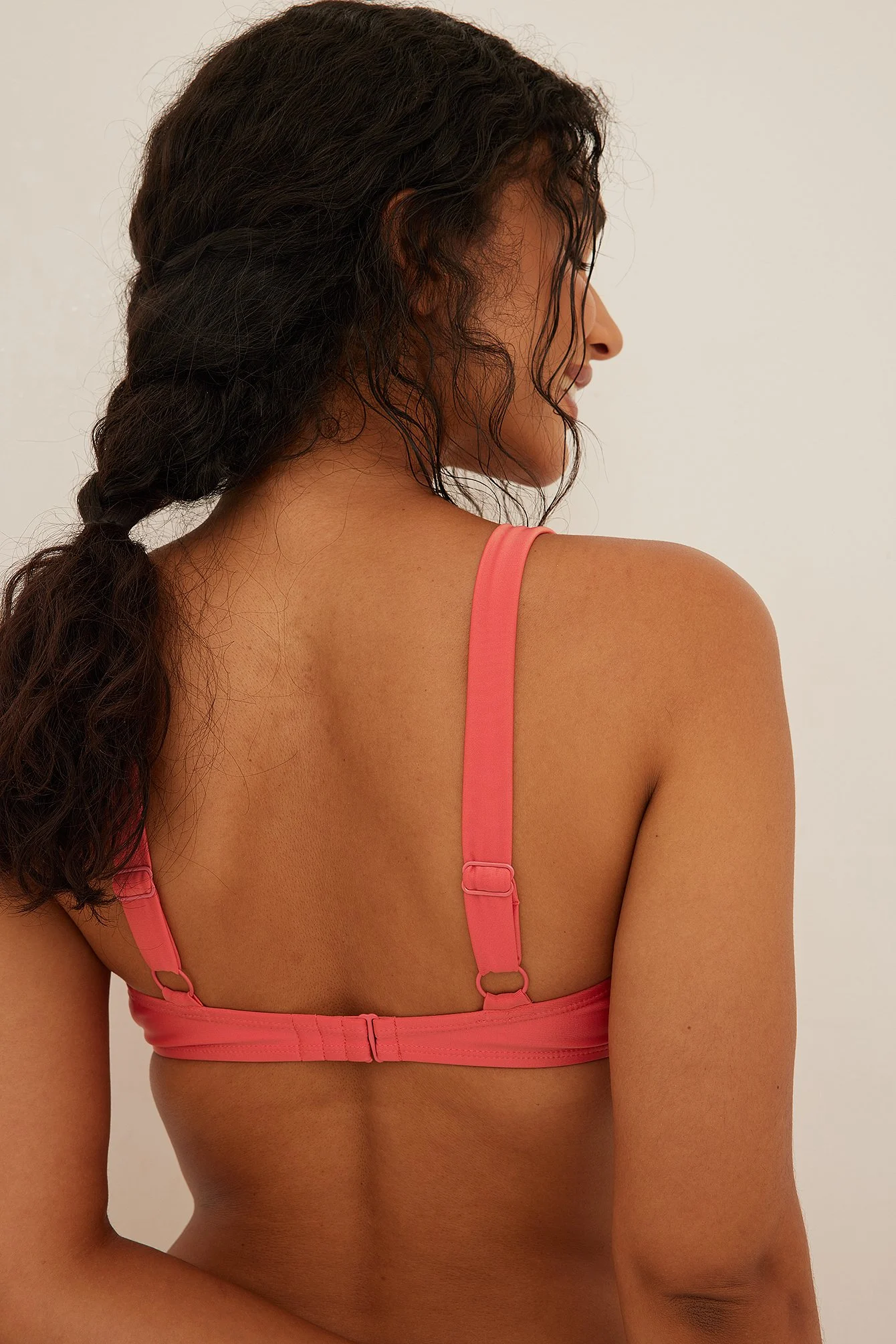 Geraffter Balconette-Bikini-BH