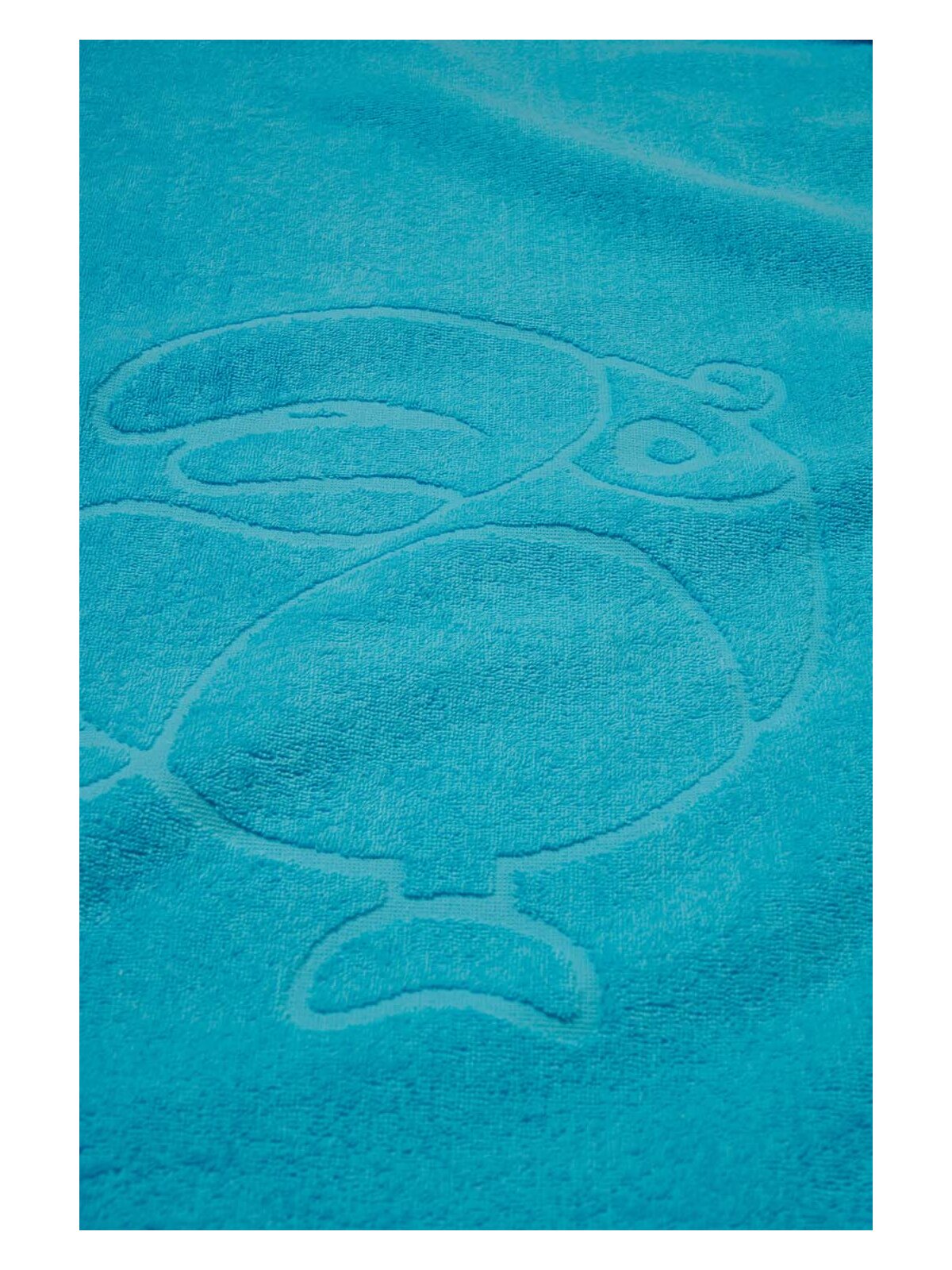 Jako-O Badetuch retro, 70x140cm, karibikblau