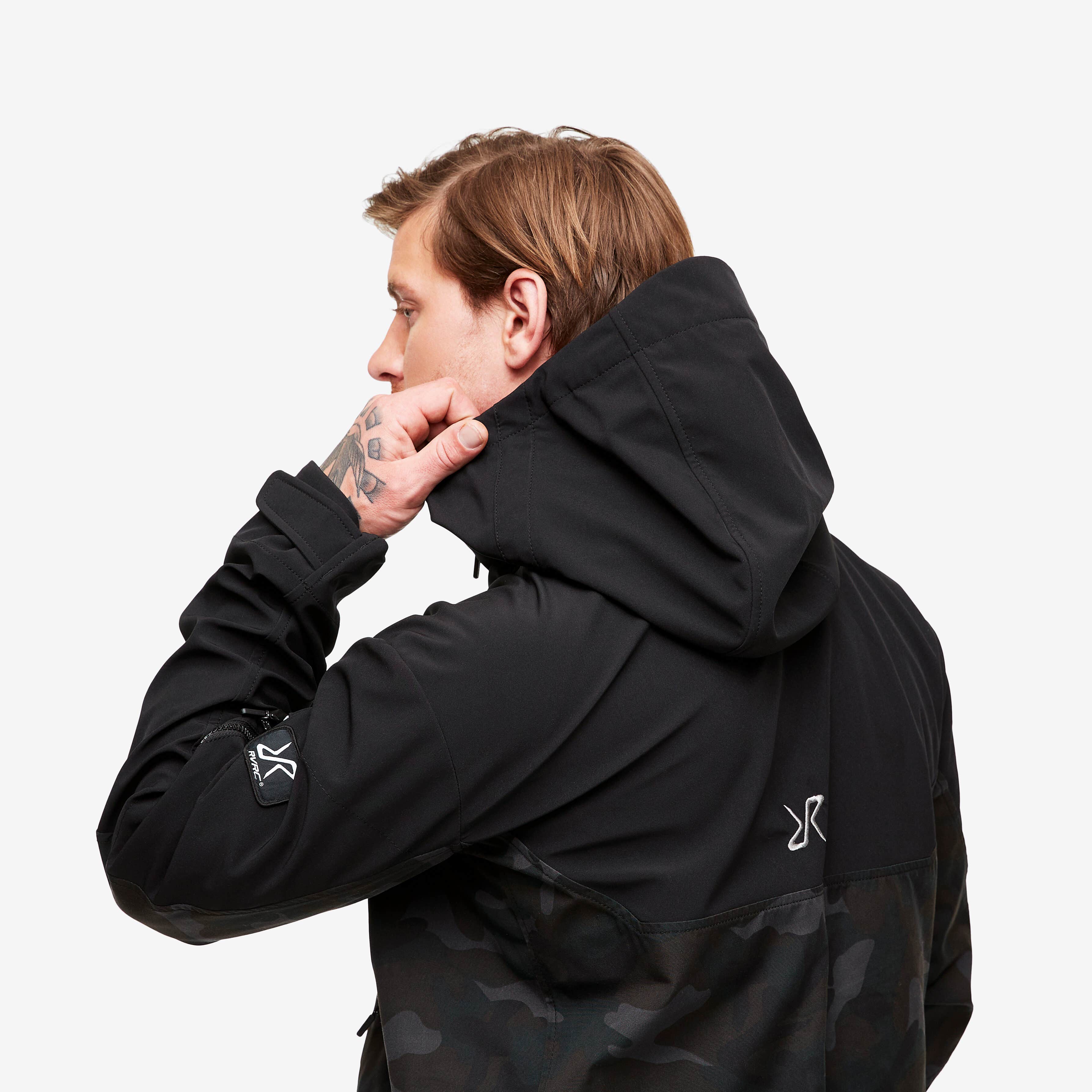 Outdoor Anorak Homme Dark Camo