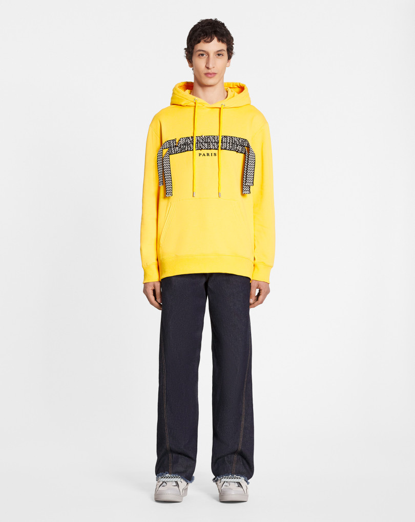 HOODIE OVERSIZE BRODÉ LANVIN CURB LACE