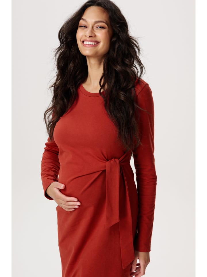 Noppies Kleid Sievi in Red Ochre günstig kaufen