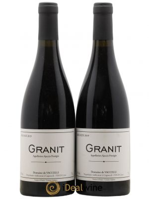 Ajaccio Granit Vaccelli  2019 - Lot de 2 Bouteilles