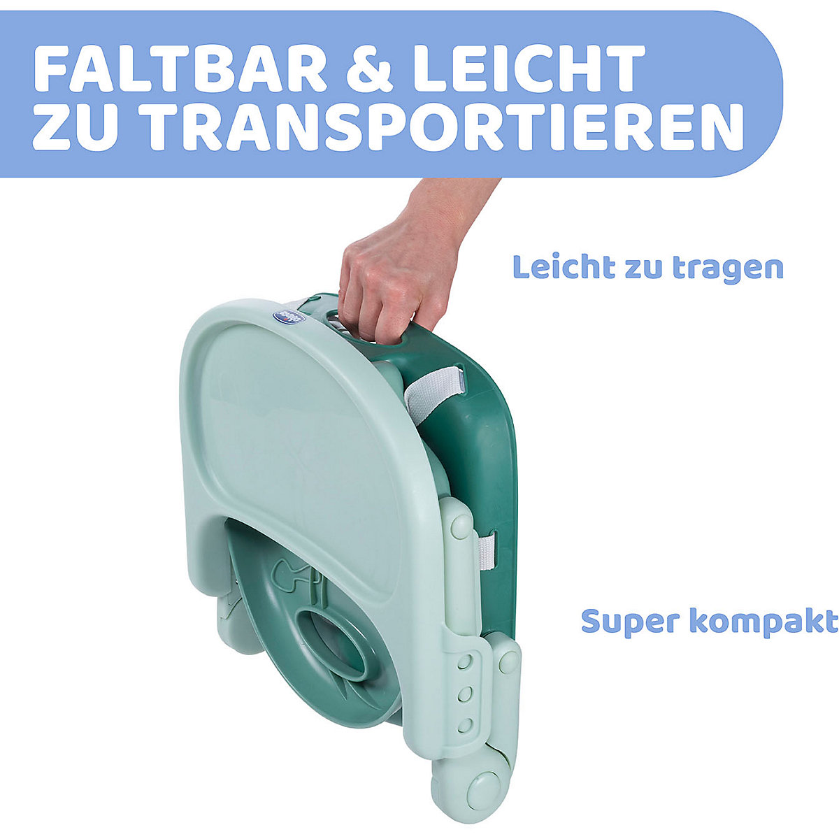 Tischstuhlsitz Pocket Snack, türkis