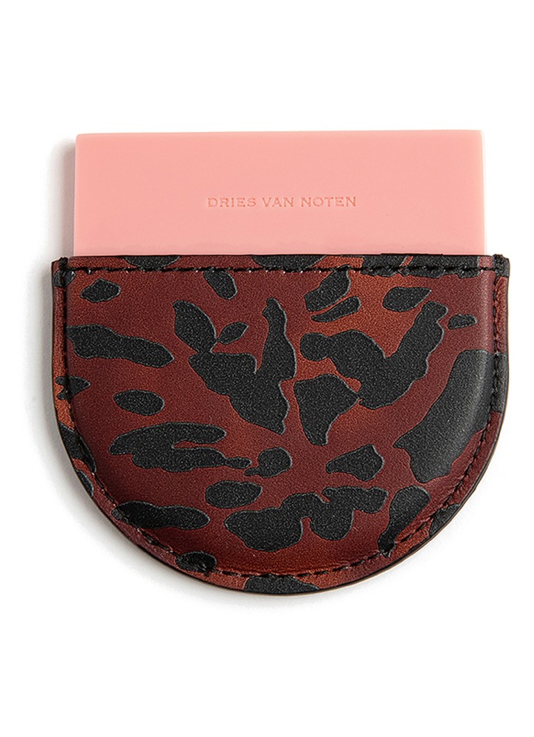 Dries Van Noten Mirror Pink - taskupeili vasikannahkakotelolla