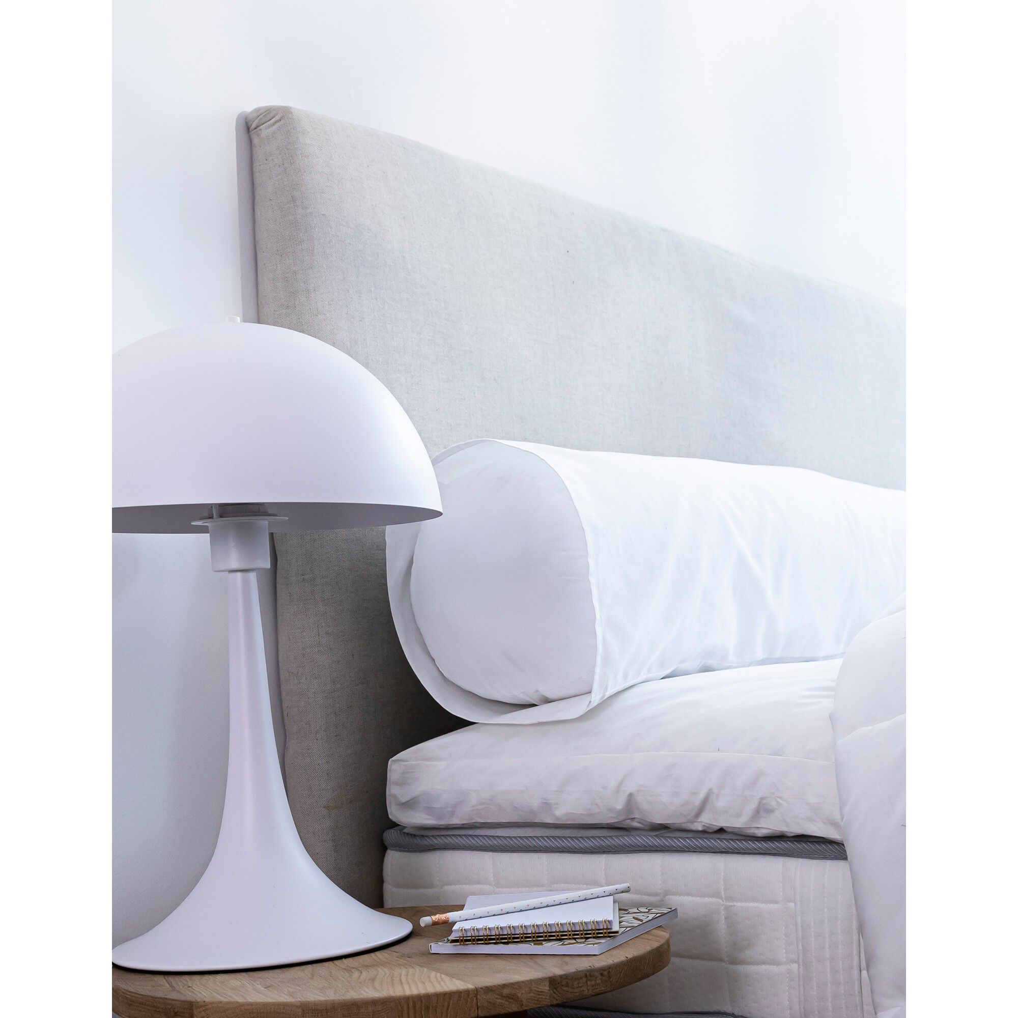 Sous-taie de traversin coton