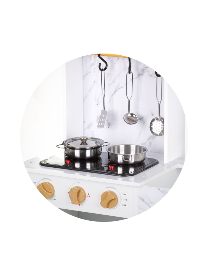 Chipolino Kinderküche 94 cm Holz Sound in weiß günstig kaufen onesize