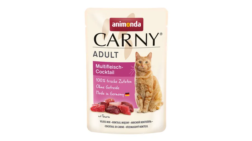 ANIMONDA Katzennassfutter Carny Adult Multifleisch Cocktail 85 g